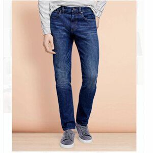 Brooks Brothers 901 Slim Straight Jeans in Indigo Denim in W30/L32